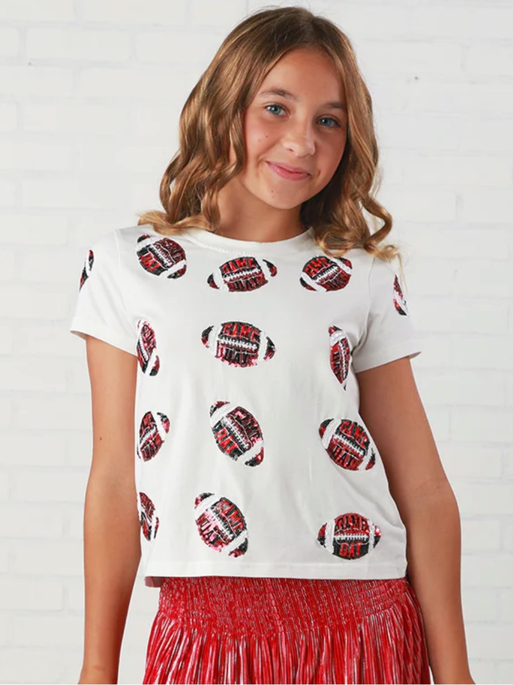 Kids Queen of Sparkles Gameday Shirt